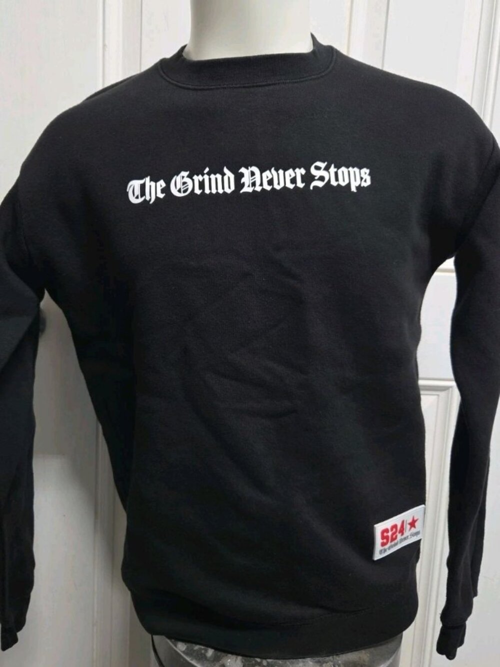 Eighty Eight Men's Black Sweater - Size M | The Grind Never Stops